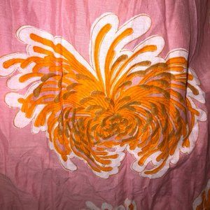 Roberta Roller Rabbit NEW Pink orange cotton Cover up halter dress Pareto wrap